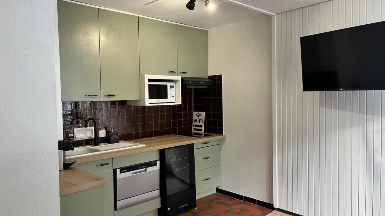 Appartement Dent Du Caiman, Hyper Centre, Parking, Vue Mont Blanc Chamonix